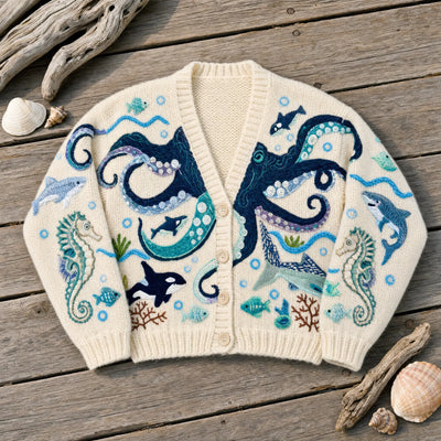 Handmade Ocean Cardigans
