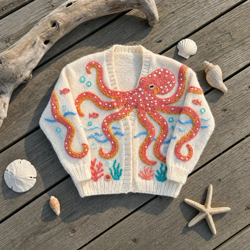 Handmade Ocean Cardigans